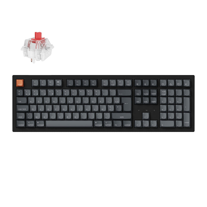 Teclado Mecánico Inalámbrico Keychron K10 Max QMK Colección de Distribución ISO
