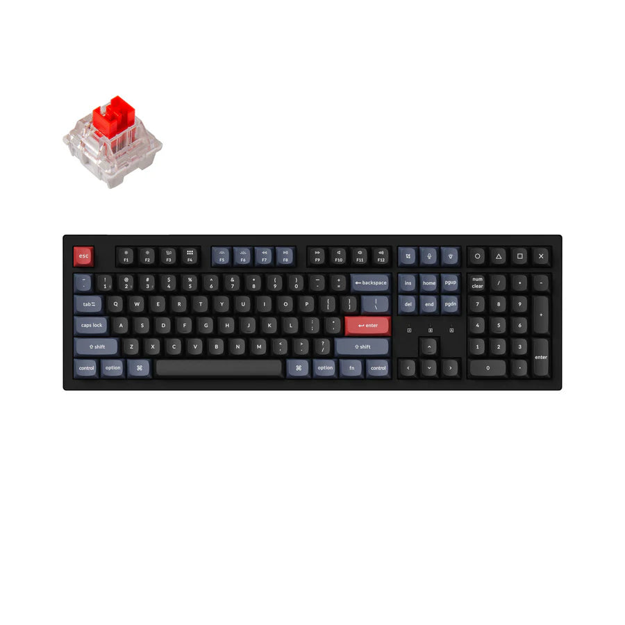 Keychron K10 Pro QMK/VIA Wireless Mechanical Keyboard (US ANSI Keyboard)