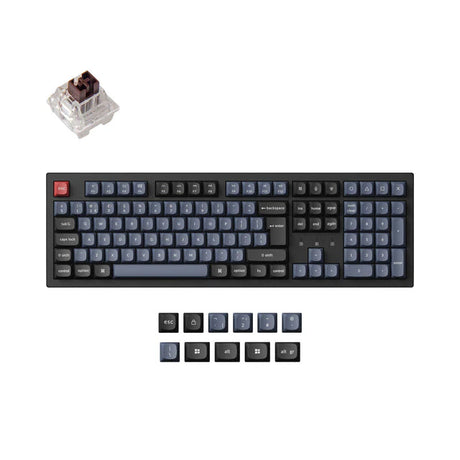 Colección de diseño ISO del teclado mecánico inalámbrico Keychron K10 Pro QMK/VIA