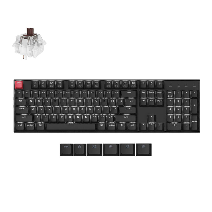 Teclado mecánico inalámbrico Keychron K10 QMK (Version 2)(Teclado US ANSI)