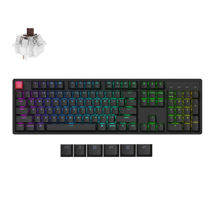 Teclado mecánico inalámbrico Keychron K10 QMK (Version 2)(Teclado US ANSI)