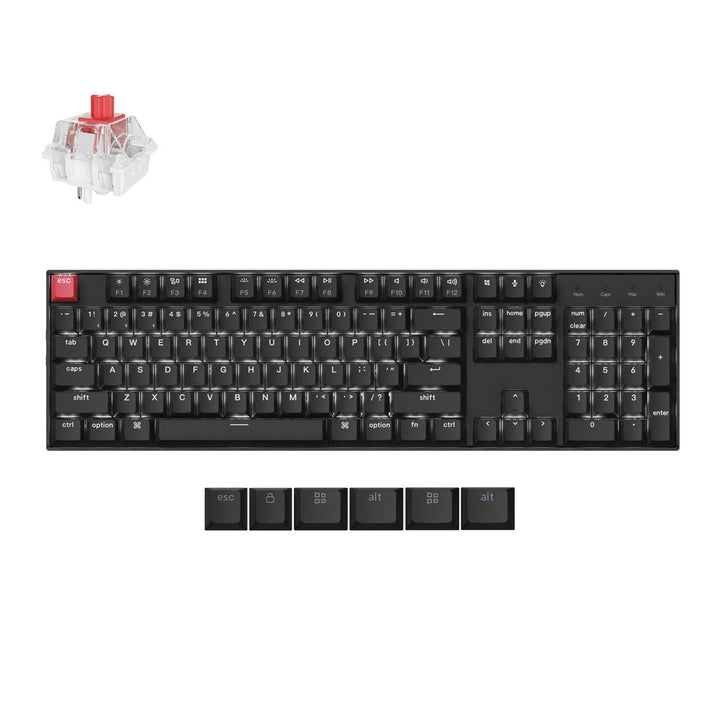 Teclado mecánico inalámbrico Keychron K10 QMK (Version 2)(Teclado US ANSI)