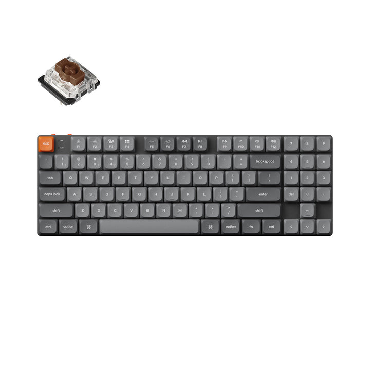 Teclado Mecánico Personalizado Inalámbrico Keychron K13 Max QMK/VIA (Distribución US ANSI)