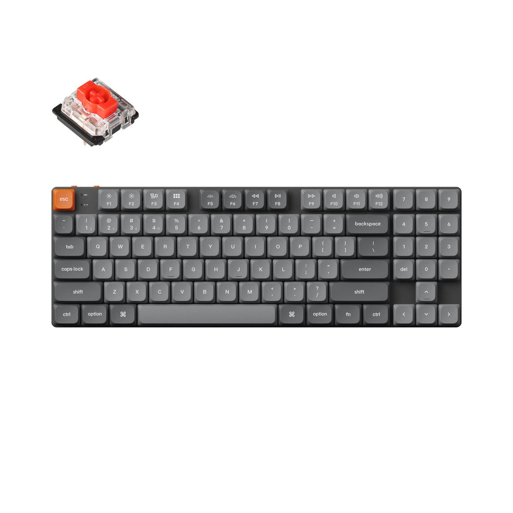 Teclado mecánico personalizado inalámbrico Keychron K13 Max QMK/VIA (diseño ANSI de EE. UU.)