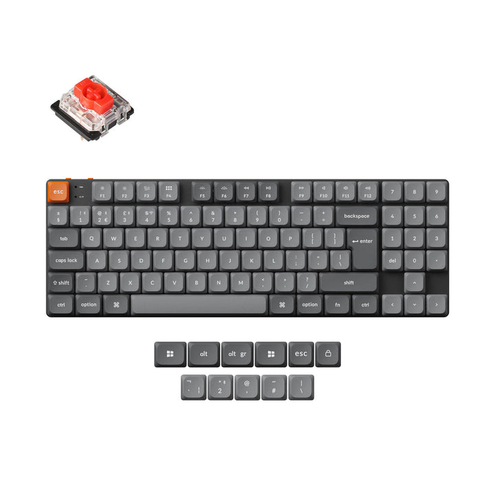 Keychron K13 Max QMK Teclado Mecánico Personalizado Inalámbrico Colección de Distribución ISO
