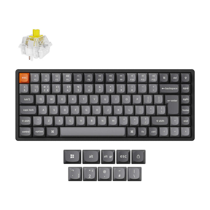 Teclado Mecánico Inalámbrico Keychron K2 Max QMK Colección de Distribución ISO