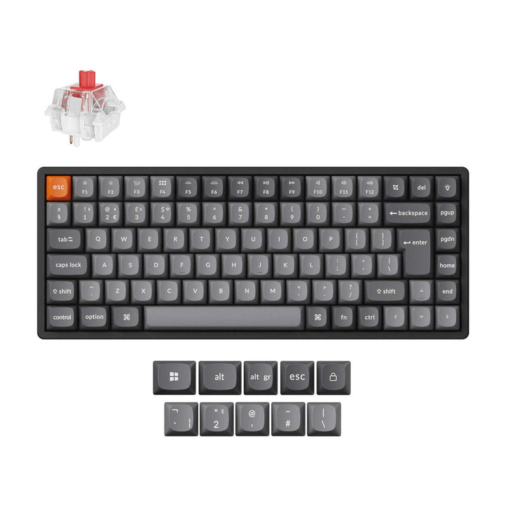 Teclado Mecánico Inalámbrico Keychron K2 Max QMK Colección de Distribución ISO