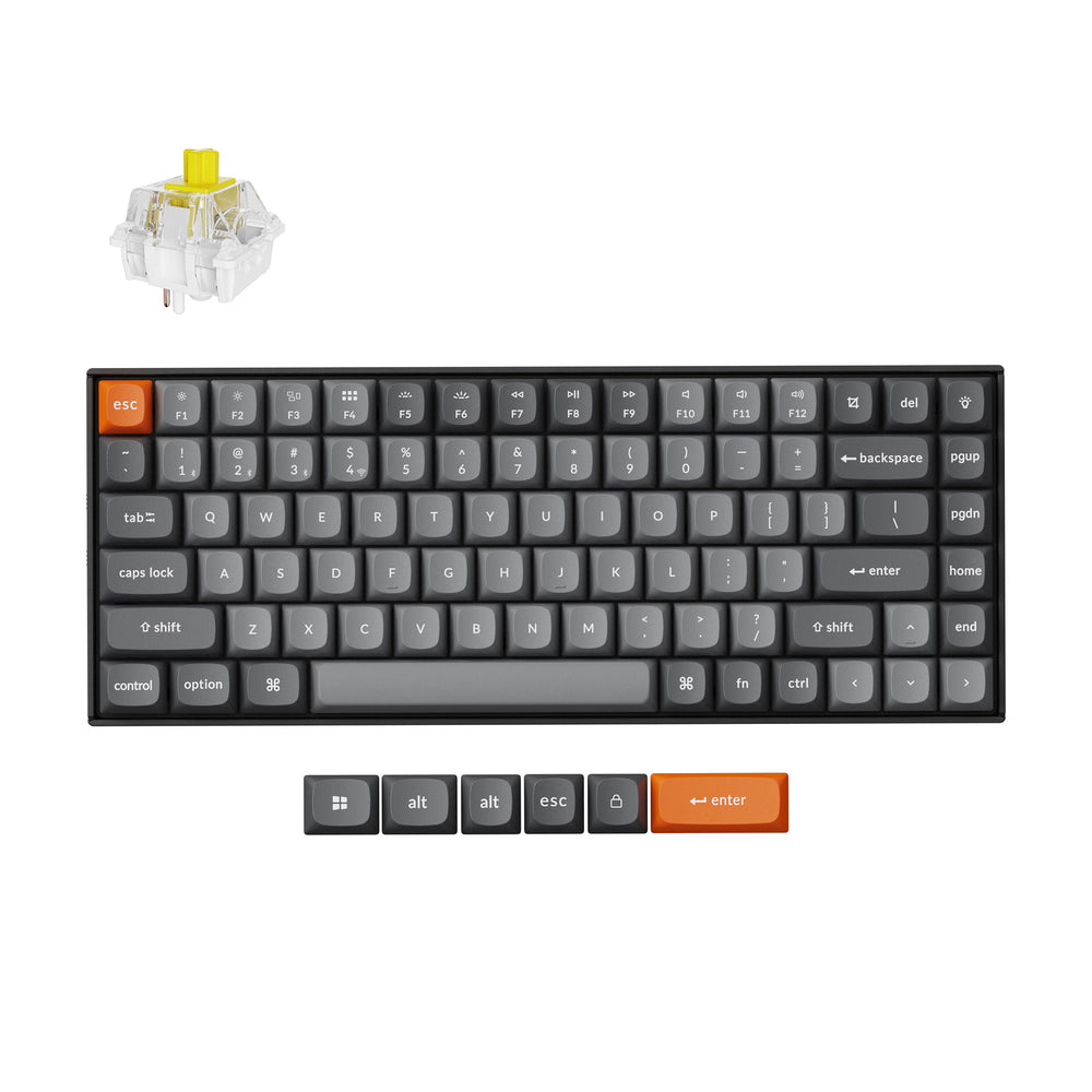 Teclado mecánico inalámbrico Keychron K2 Max QMK (diseño ANSI de EE. UU.)