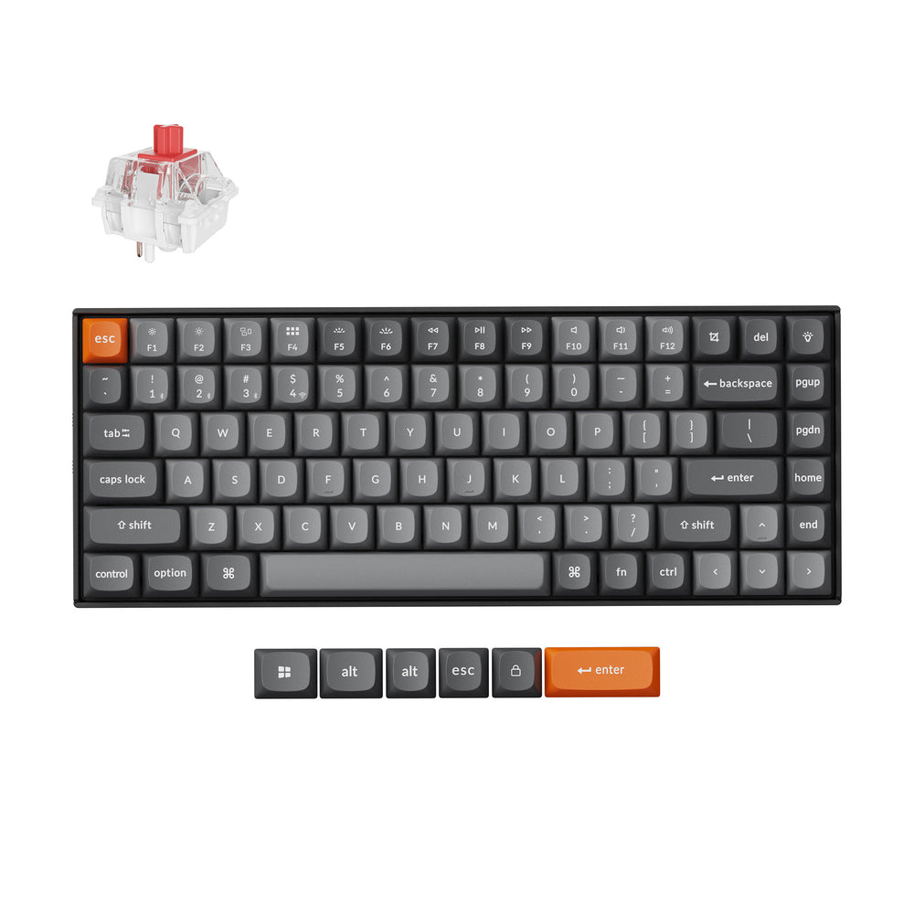 Teclado mecánico inalámbrico Keychron K2 Max QMK (diseño ANSI de EE. UU.)