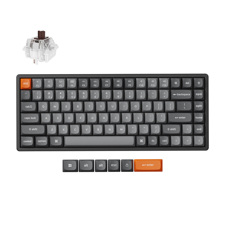 Teclado Mecánico Inalámbrico Keychron K2 Max QMK (Distribución US ANSI)