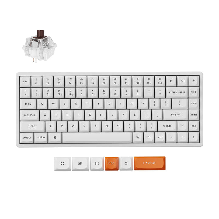Teclado Mecánico Inalámbrico Keychron K2 Max QMK (Distribución US ANSI)