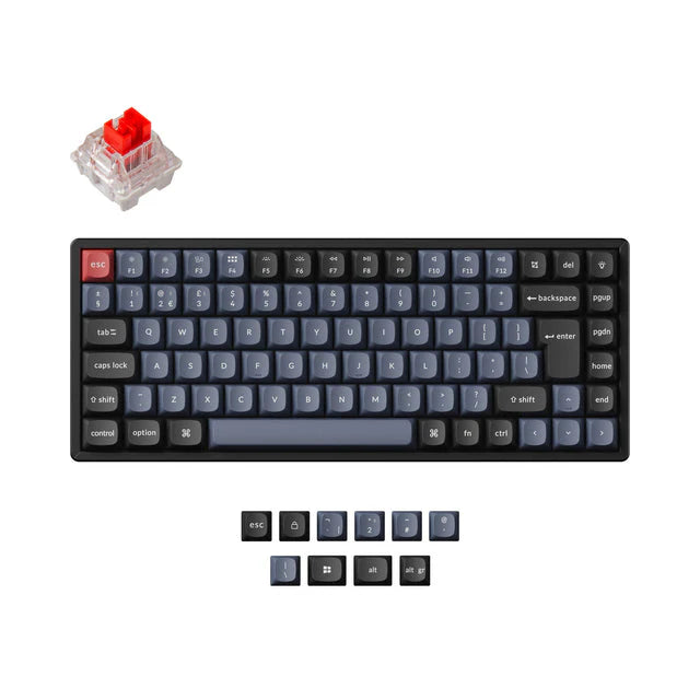 Teclado Mecánico Inalámbrico Keychron K2 Pro QMK/VIA Colección de Distribución ISO