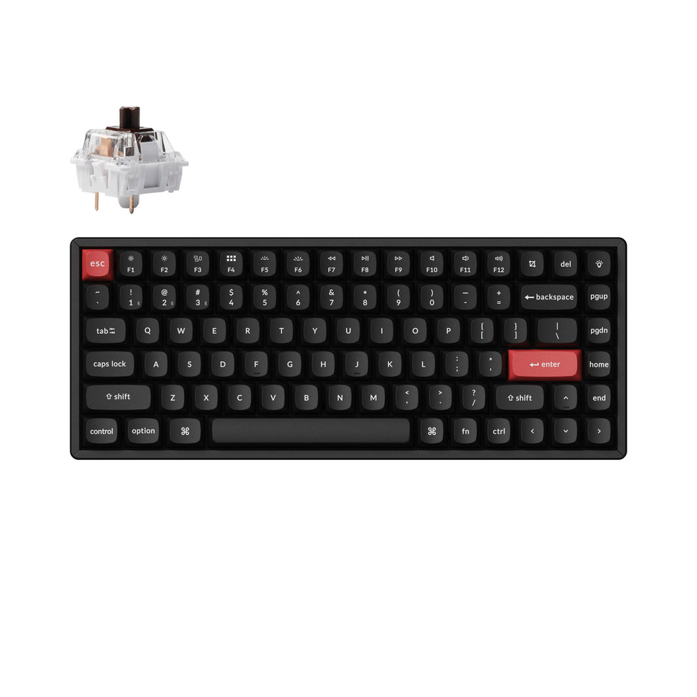 Keychron K2 Pro QMK/VIA Wireless Mechanical Keyboard (US ANSI Keyboard)