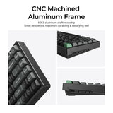 Teclado mecánico personalizado inalámbrico ultraligero 8K Keychron K10 Colección Layout ISO  