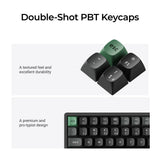 Teclado mecánico personalizado inalámbrico ultraligero 8K Keychron K10 Colección Layout ISO  