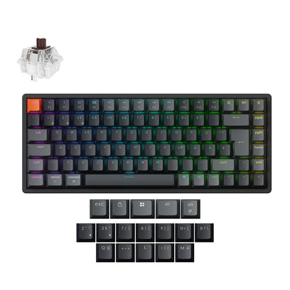 Teclado Mecánico Inalámbrico Keychron K2 QMK (Distribución ISO) - Version 3