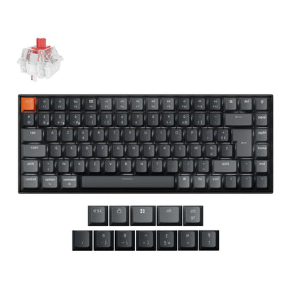 Teclado Mecánico Inalámbrico Keychron K2 QMK (Distribución ISO) - Version 3