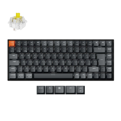 Teclado Mecánico Inalámbrico Keychron K2 QMK (Distribución ISO) - Version 3