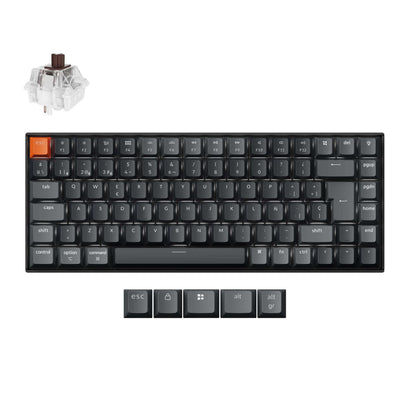 Teclado Mecánico Inalámbrico Keychron K2 QMK (Distribución ISO) - Version 3