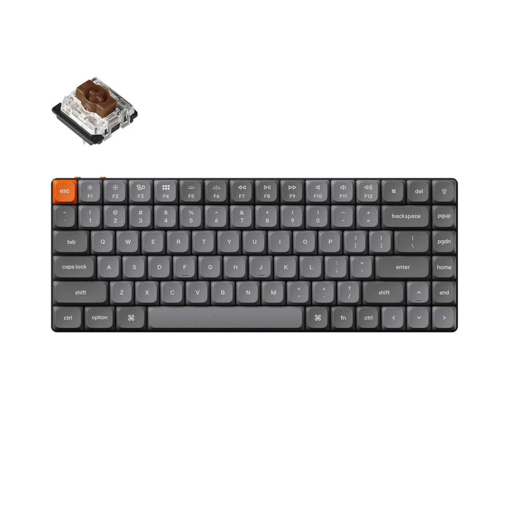 Teclado Mecánico Personalizado Inalámbrico Keychron K3 Max QMK/VIA (Teclado US ANSI)
