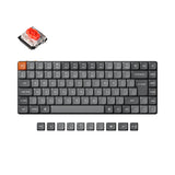 Colección de diseño ISO de teclado mecánico personalizado inalámbrico Keychron K3 Max QMK/VIA