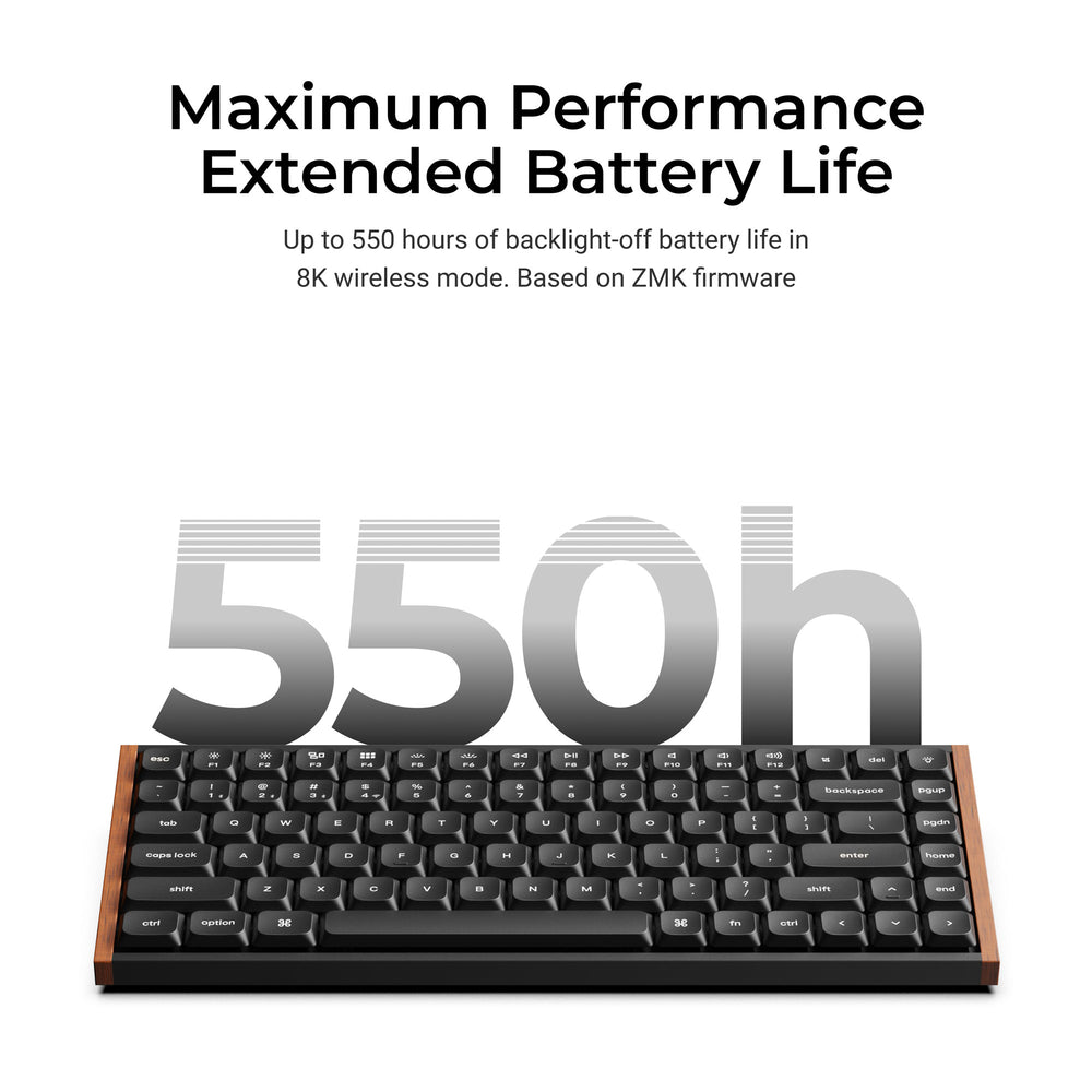 Keychron K3 Ultra 8K Wireless Custom Mechanical Keyboard(ANSI US Layout)