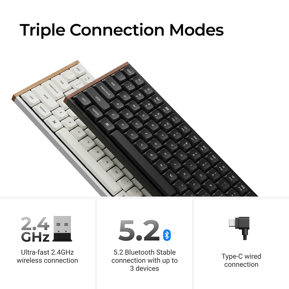 Keychron K3 Ultra 8K Wireless Custom Mechanical Keyboard(ANSI US Layout)