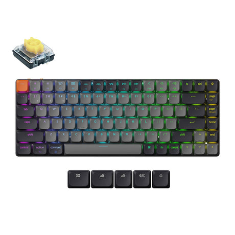 Teclado mecánico inalámbrico Keychron K3 QMK (versión 3) (teclado ANSI de EE. UU.)