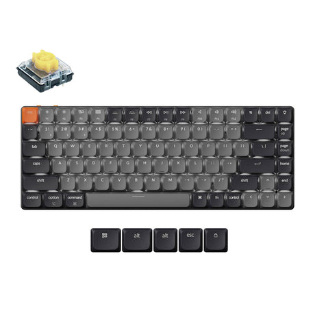 Teclado mecánico inalámbrico Keychron K3 QMK (versión 3) (teclado ANSI de EE. UU.)