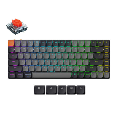 Teclado mecánico inalámbrico Keychron K3 QMK (versión 3) (teclado ANSI de EE. UU.)