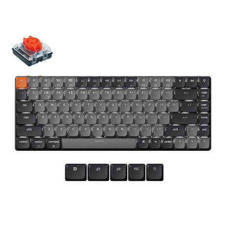 Keychron K3 QMK Wireless Mechanical Keyboard (Version 3) (US ANSI Keyboard)