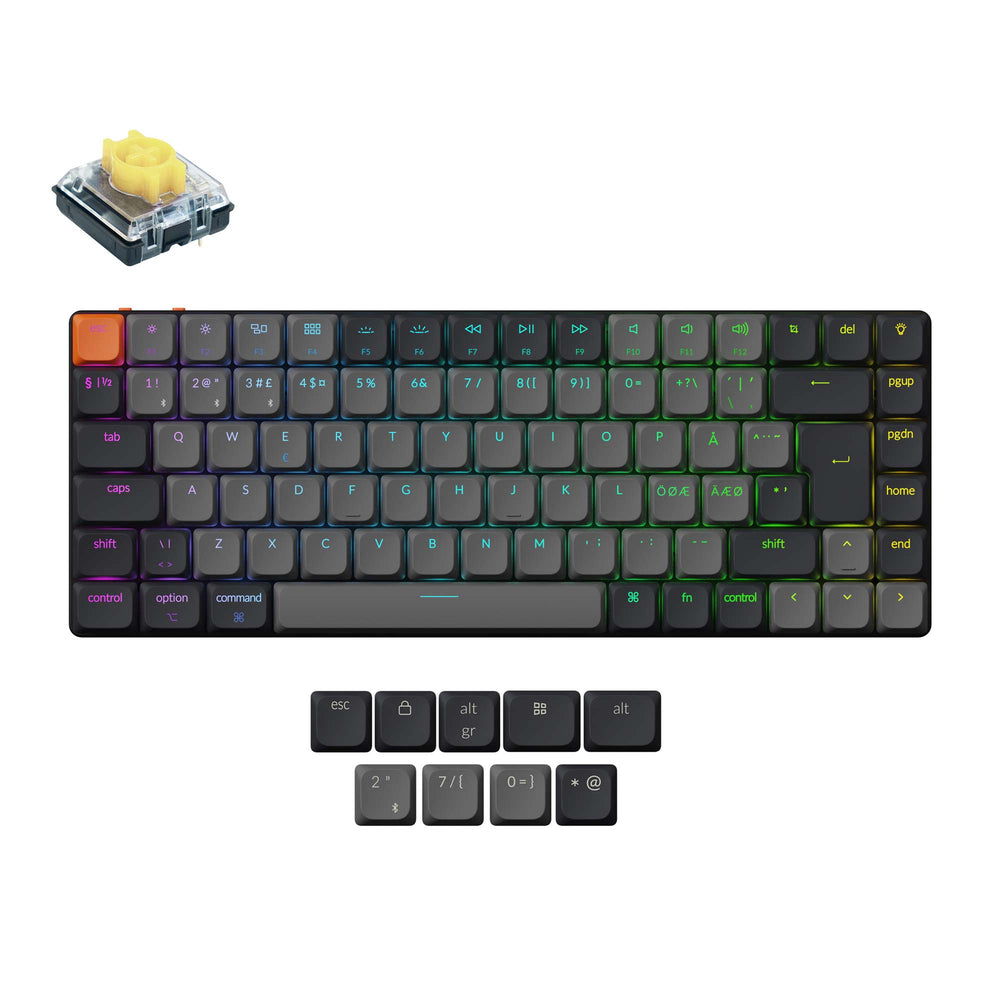 Keychron K3 QMK Wireless Mechanical Keyboard (ISO Layout) - Version 3