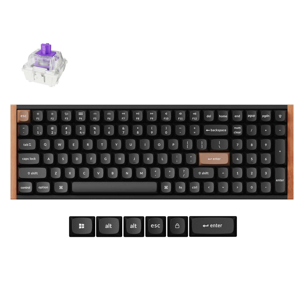 Keychron K4 HE Wireless Magnetic Switch Custom Keyboard(US Layout)