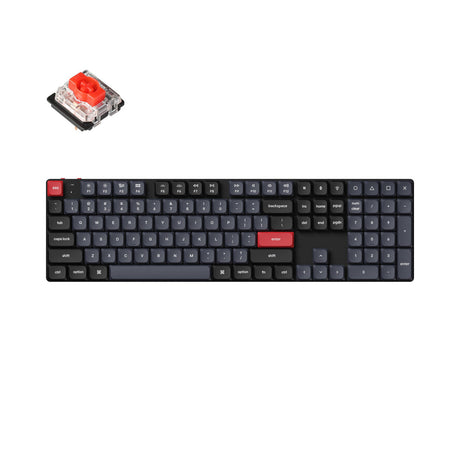 Teclado mecánico personalizado inalámbrico Keychron K5 Pro QMK/VIA (teclado ANSI de EE. UU.)