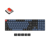 Colección de diseño ISO de teclado mecánico personalizado inalámbrico Keychron K5 Pro QMK/VIA