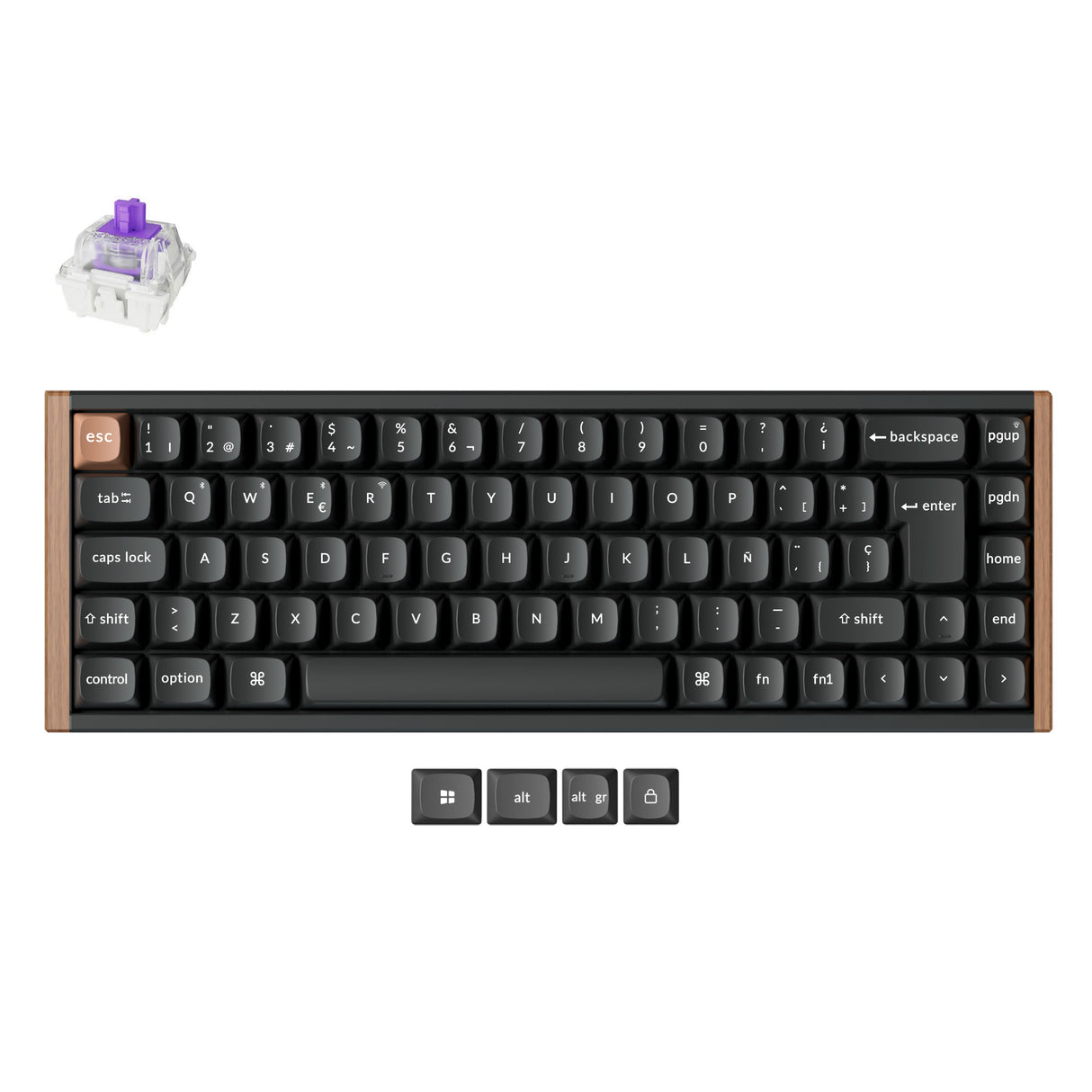 Keychron K6 HE Wireless Magnetic Switch Keyboard(US ANSI Layout)