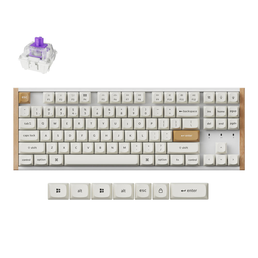 Keychron K8 HE Wireless Magnetic Switch Custom Keyboard(US Layout)