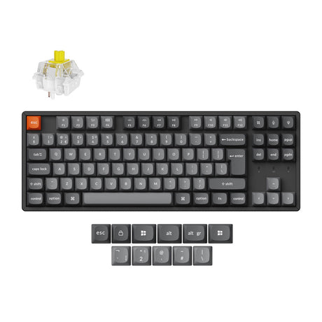 Keychron K8 Max QMK Wireless Mechanical Keyboard ISO Layout Collection