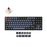 Colección de diseño ISO del teclado mecánico inalámbrico Keychron K8 Pro QMK/VIA