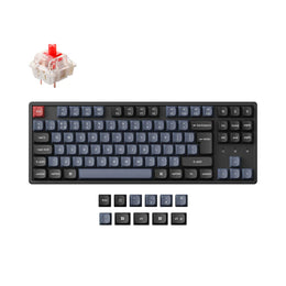 Colección de diseño ISO del teclado mecánico inalámbrico Keychron K8 Pro QMK/VIA