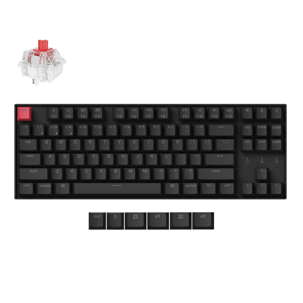 Keychron K8 QMK Wireless Mechanical Keyboard(US ANSI Layout)