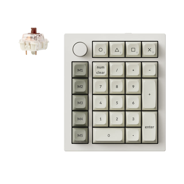 Teclado numérico personalizado Keychron Q0 Max QMK (diseño ANSI de EE. UU.)