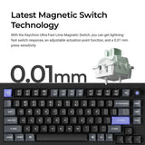 Keychron Q1 HE 8K Wired Magnetic Switch Keyboard ISO Layout Collection
