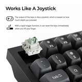 Keychron Q1 HE 8K Wired Magnetic Switch Keyboard ISO Layout Collection