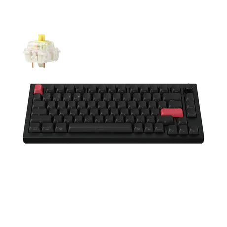 Teclado mecánico personalizado inalámbrico Keychron Q1 Max QMK/VIA (diseño de EE. UU.)