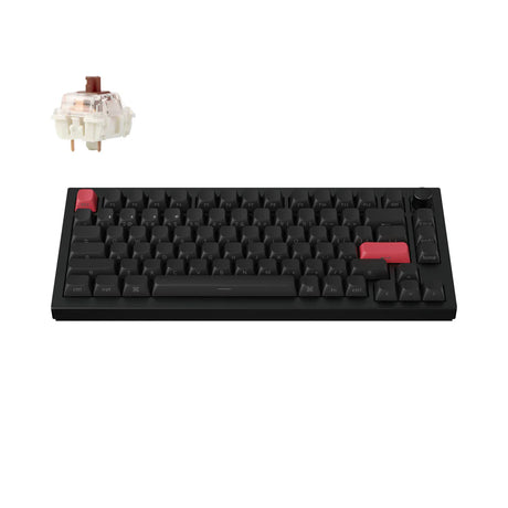 Teclado mecánico personalizado inalámbrico Keychron Q1 Max QMK/VIA (diseño de EE. UU.)