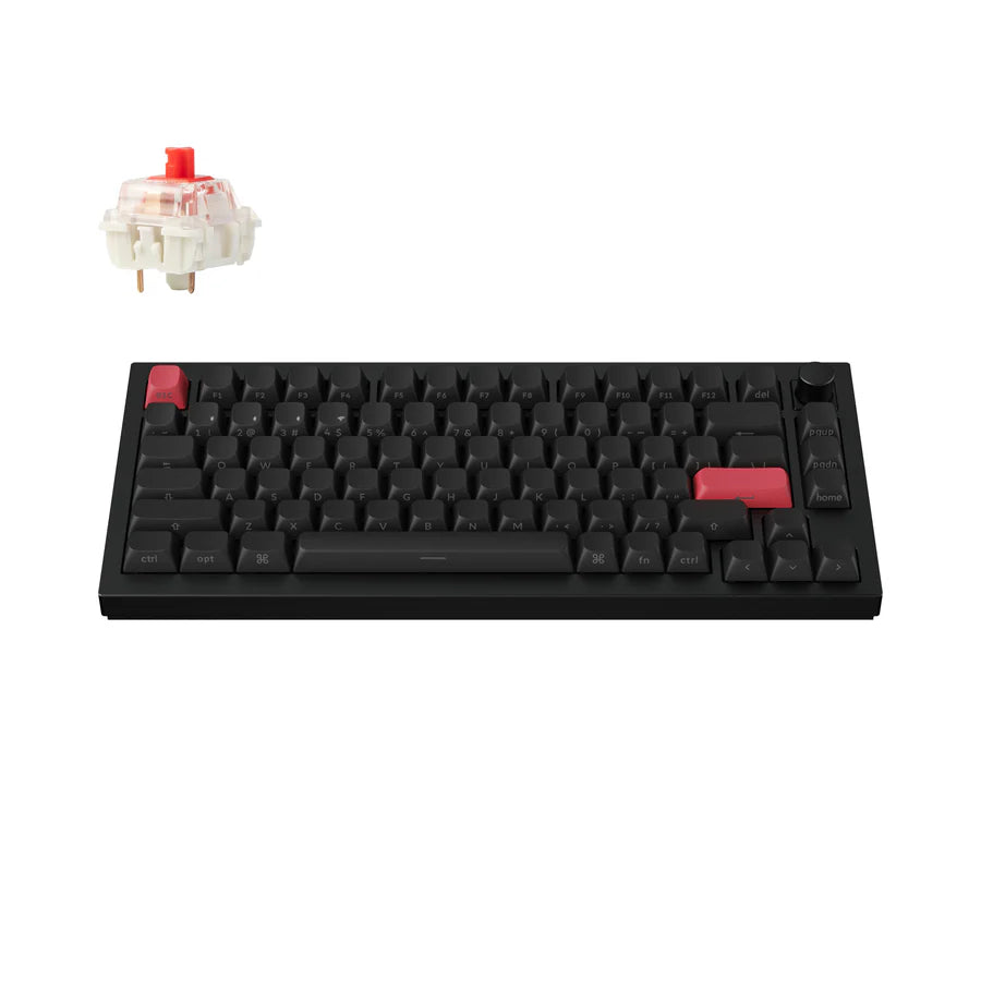 Teclado mecánico personalizado inalámbrico Keychron Q1 Max QMK/VIA (diseño de EE. UU.)