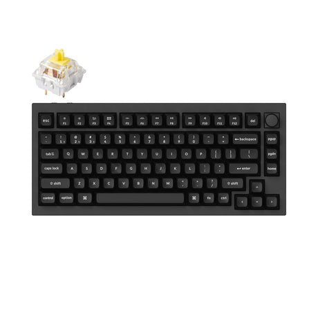 Teclado mecánico personalizado inalámbrico Keychron Q1 Pro QMK/VIA (teclado ANSI de EE. UU.)