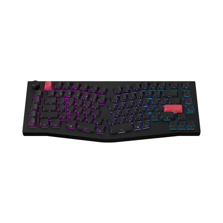 Keychron Q10 Max (Diseño Alice) QMK/VIA Teclado Mecánico Personalizado Inalámbrico (Diseño US ANSI)