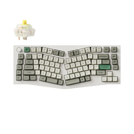 Keychron Q10 Max (diseño Alice) Teclado mecánico personalizado inalámbrico QMK/VIA (diseño ANSI de EE. UU.)